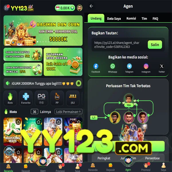 YY123 Bonus Member Baru 100%